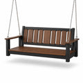 Columpio de Madera y Metal para Exteriores 150 cm
